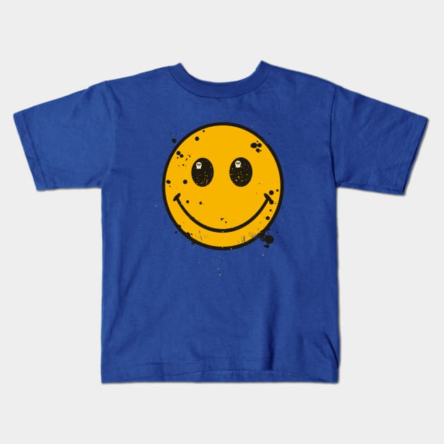 Smile Through The Pain Kids T-Shirt by blairjcampbell